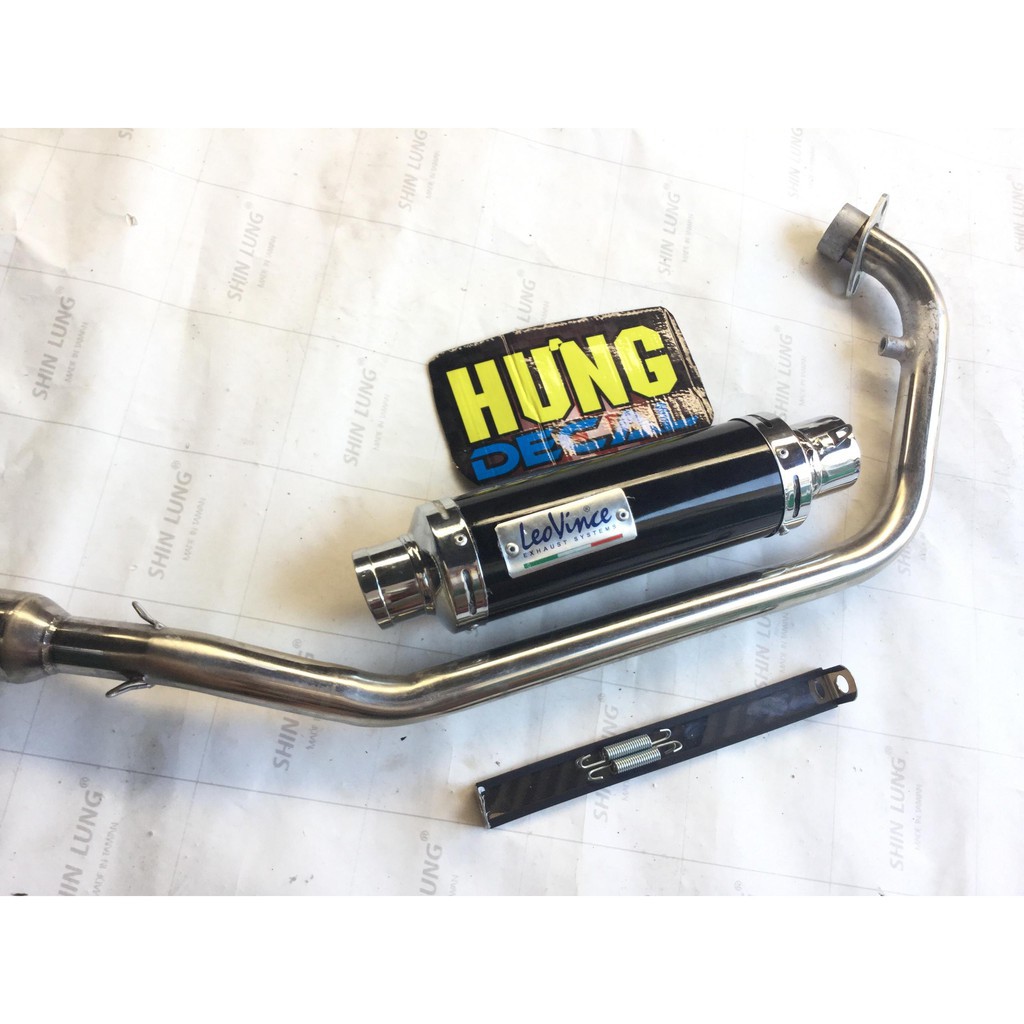 Pô LeoVince Cổ Exciter 135/150 - Winer + Satria + Sonic + Raider