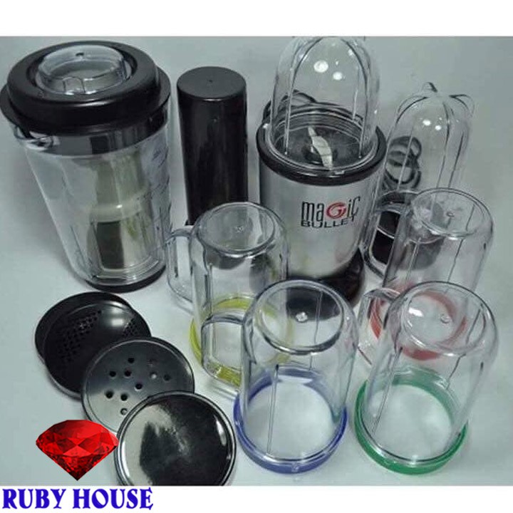 Máy xay đa năng Magic Bullet CHÍNH HÃNG 21 chi tiết, Máy xay cao cấp 2020-Ruby House