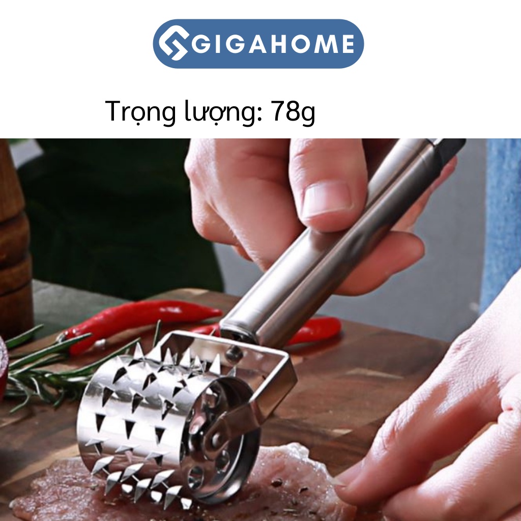 Dụng Cụ Lăn Châm Bì, Làm Mềm Thịt GIGAHOME Chế Biến Heo Quay Da Giòn, Thịt Nướng 8812