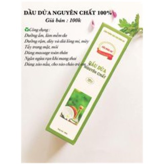 Tinh dầu dừa nguyên chất