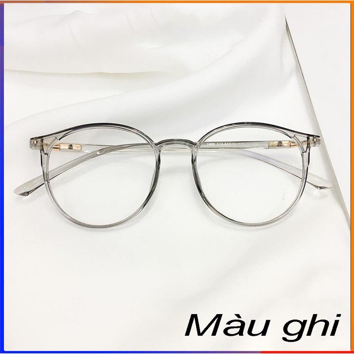 Gọng Kính Tròn Mắt Cận Nhựa Dẻo Hàn Quốc - FRD 513