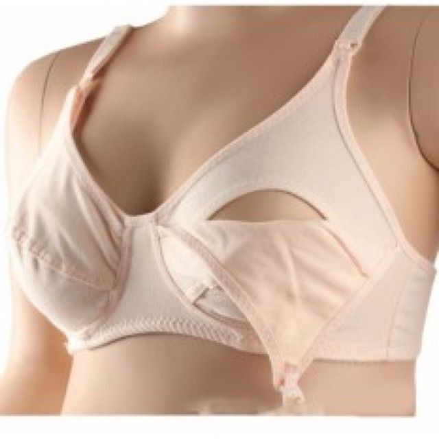 Áo Ngực / Áo Lót Bầu Và Cho Bé Bú, Cotton Không Đệm Thoáng Mát