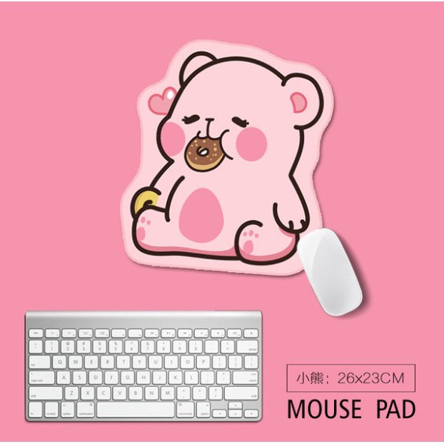 Miếng lót chuột mồn lèo, gấu cute- studywithNgan