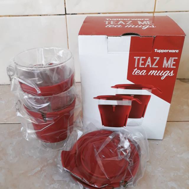 (giảm Giá Sốc) Bộ Tupperware 25% Teaz Me Kính