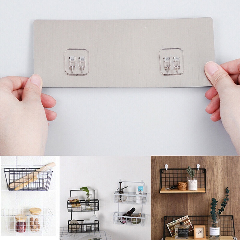 Miếng Dán Tường Có Móc Treo Đồ Dùng Tiện Dụng