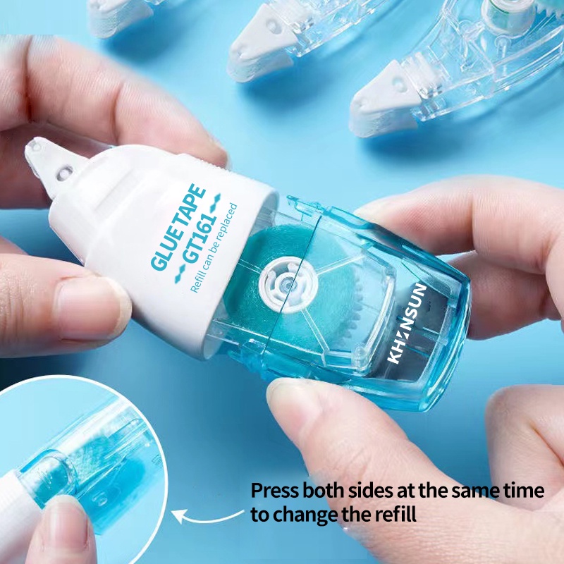 Băng Keo Hai Mặt Trong Suốt Họa Tiết Chấm Bi