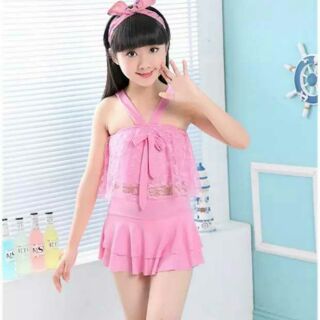 Freeship 99k TQ_Bộ đồ bơi bé xinh
