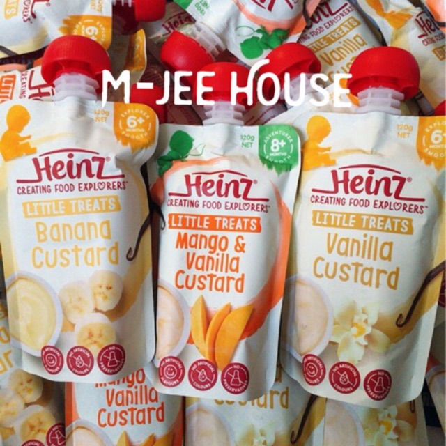 Váng sữa Heinz - 120g của Úc - bữa phụ hoàn hảo cho bé