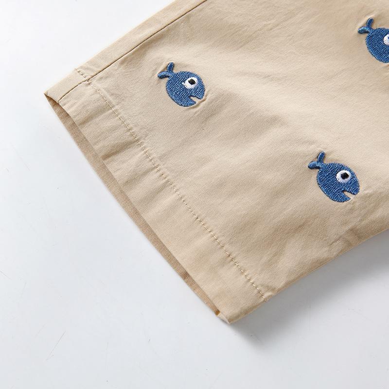 Quần Short cotton Thể Thao Dáng Rộng Thời Trang Mùa Hè Hàn Quốc Mới 2023 Dành Cho Bé Trai