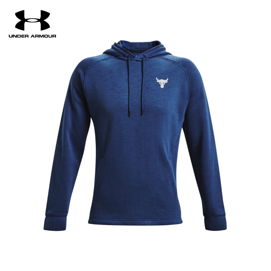 Áo khoác hoodie tay dài có nón thể thao nam Under Armour Project Rock Charged Cotton® Fleece - 1367033-404