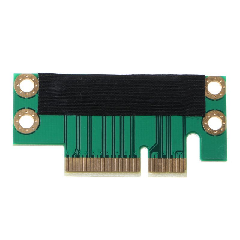 H.S.V✺PCI Express PCI-E4X Adapter Riser Card 90Degree Riser Converter for 1U/2U Server