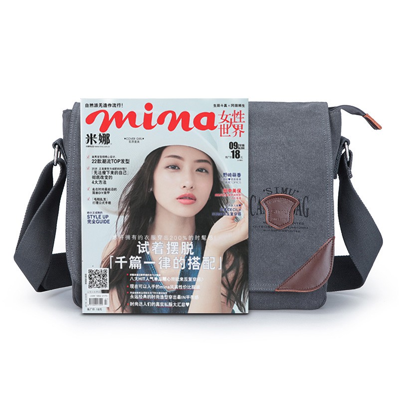 Túi xách Canvas phong cách Vintage cho nam | BigBuy360 - bigbuy360.vn