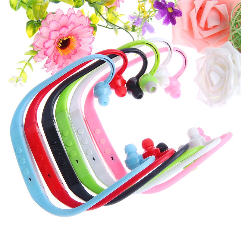 Máy Nghe Nhạc MP3 Dạng Móc Vành Tai Hỗ Trợ Thẻ Nhớ TF Thể Thao Dung Lượng 32GB