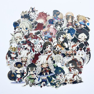 Bộ hình dán - sticker game Onmyoji Âm dương sư dán trang trí laptop, máy tính bỏ túi, vali, điện thoại, đàn gh