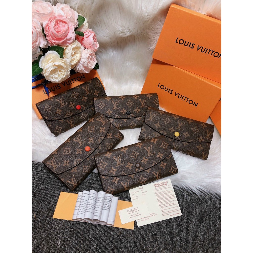 ví dài💝FREESHIP💝 Ví Dáng Gập Bì Thư Hàng Fullbox