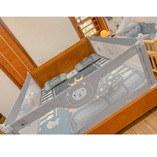 Thanh chắn giường Umoo Hàn Quốc [bảo hành 24 tháng] m6/m8/2m/2m2 chính hãng an toàn cho bé - Socnau_baby
