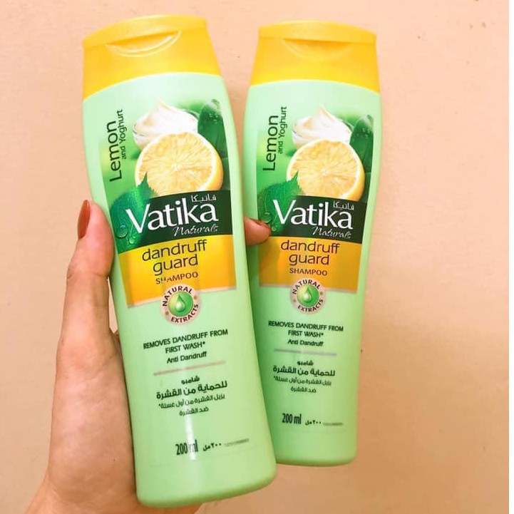 Dầu gội Vatika Naturals Dandruff Guard Shampoo ngăn gàu hiệu quả