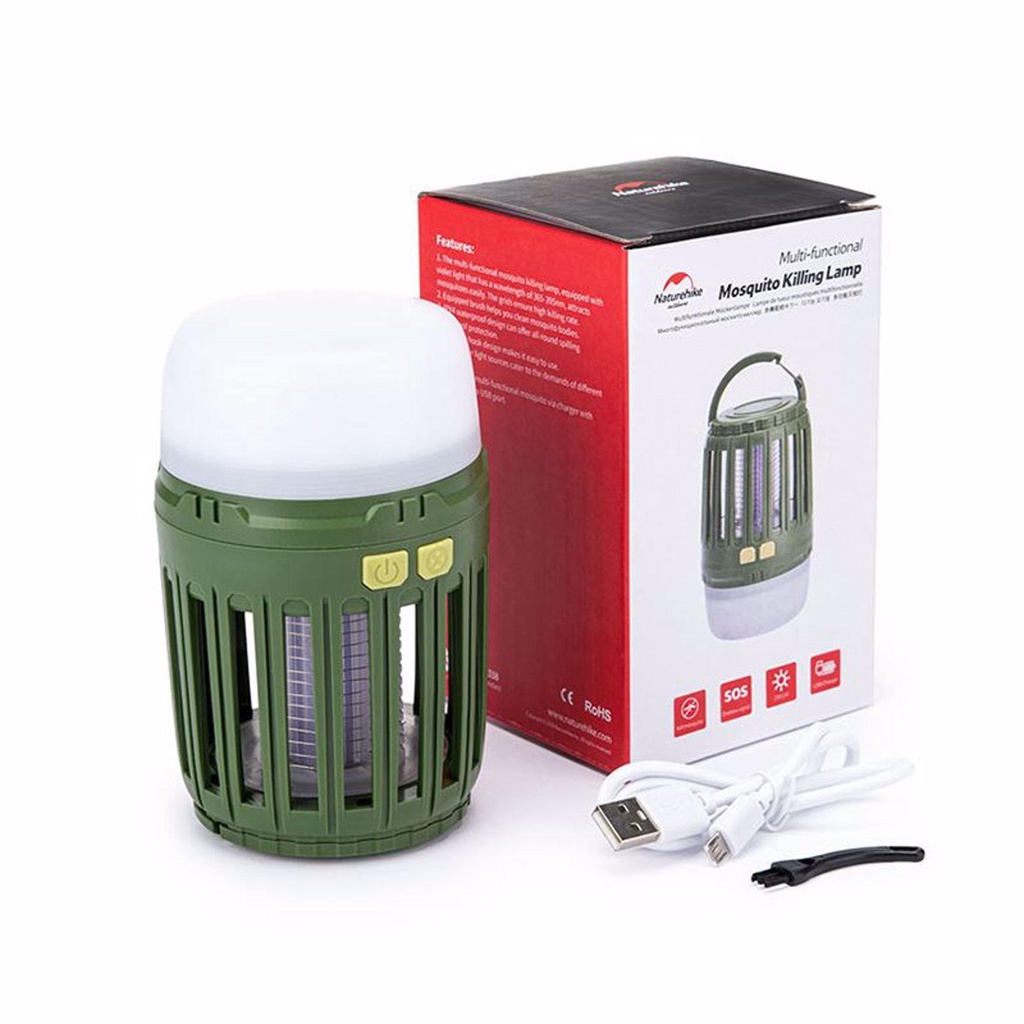 ĐÈN TREO LỀU CẮM TRẠI KIÊM ĐÈN CHỐNG MUỖI NATUREHIKE NH20ZM003