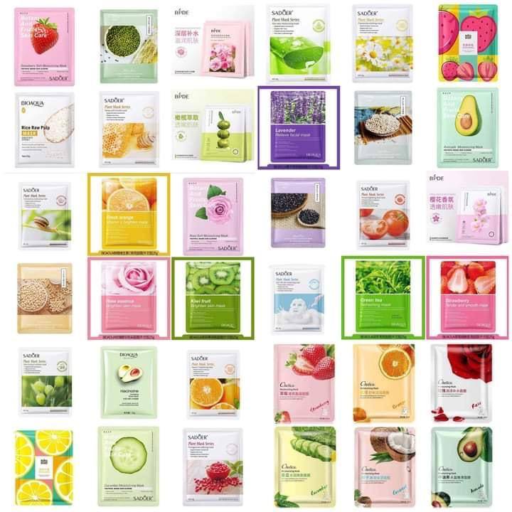 Mặt nạ giấy cao cấp dưỡng da , cấp ẩm , chống lão hóa da.