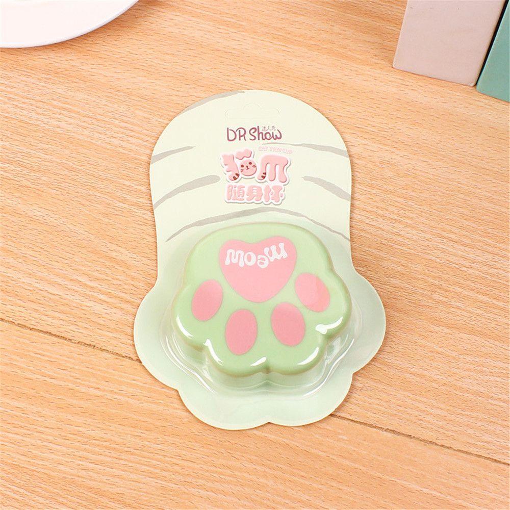 Bình Nước Thể Thao Hình Chân Mèo Hoạt Hình Đáng Yêu Tiện Lợi Dễ Sử Dụng