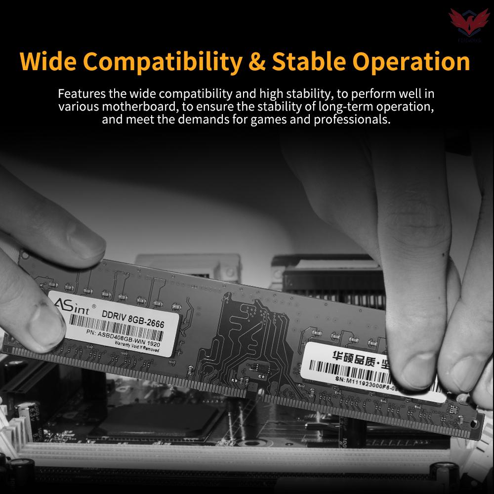 Thẻ Nhớ Laptop Asint So-Ddr4-2666 - 4gb Ddr4 2666mhz 240pin 4gb | BigBuy360 - bigbuy360.vn