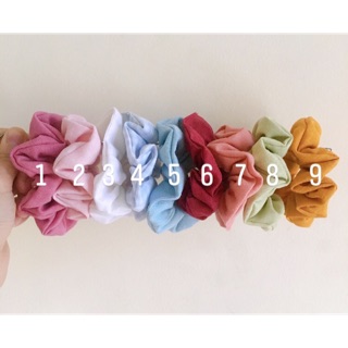 Scrunchies, bản ~ 2.5 cm ~ 3cm