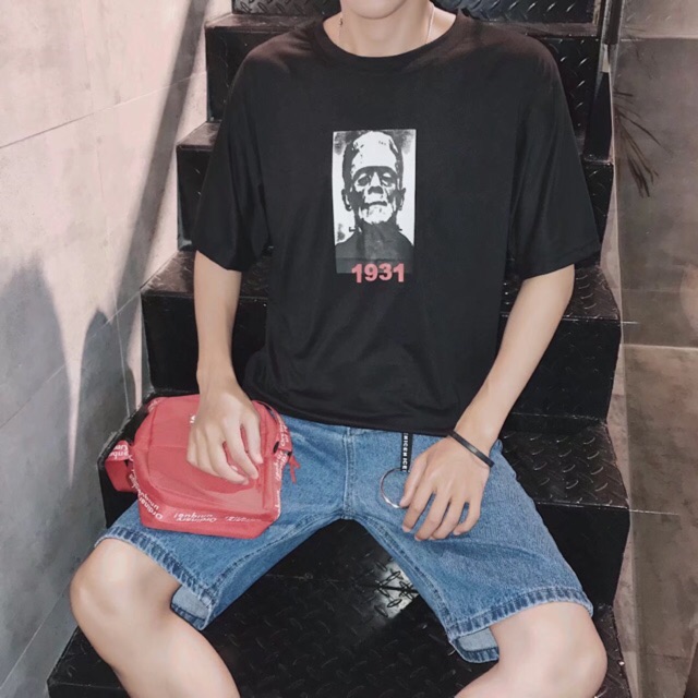 Phông Nam 302.Đen. Size: M- XXL