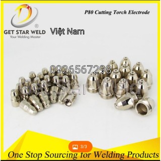 Bộ 10 điện cực béc cắt P80 Getstar