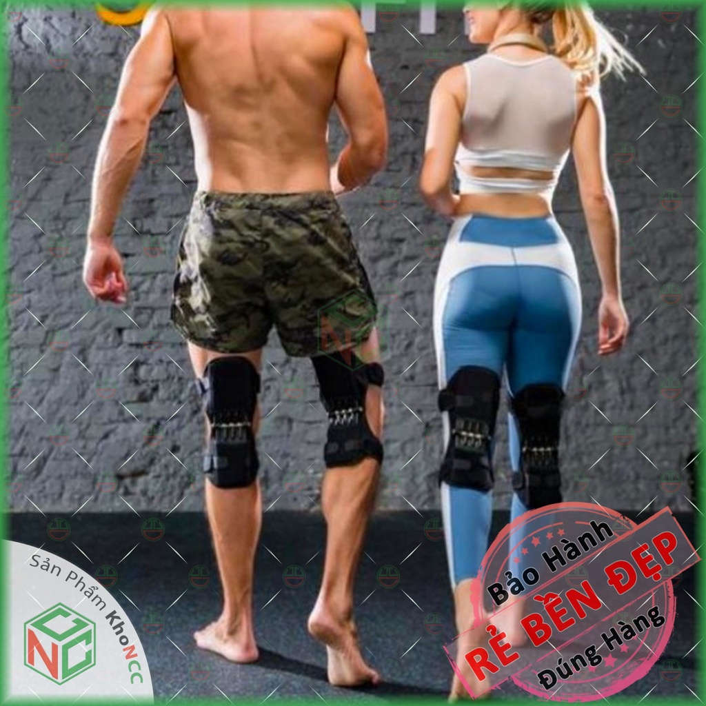 Khung Đai Băng Đeo Hỗ Trợ Lực Khớp Gối Có Lò Xo - Nâng Đỡ Đôi Chân Giảm Chấn NLM-KTLKG