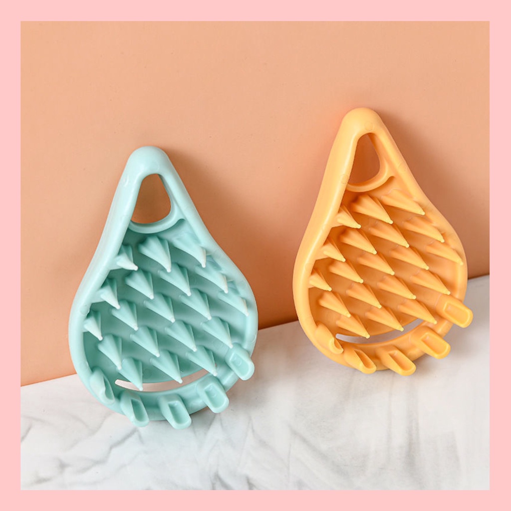 Thần Khí Lược Nhựa Cao Cấp Bàn chải gội đầu, lược gội đầu massage thư giãn da đầu.