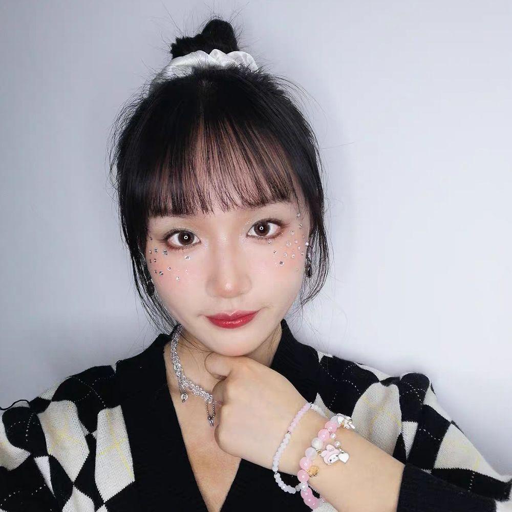 Vòng Cổ Nữ Cần Thiết Dành Cho Phụ Nữ|Vòng Tay Hạt Tròn Màu Trơn Đính Nơ Hoa Tùy Chỉnh Độc Đáo Thời Trang Cho Bạn Bè