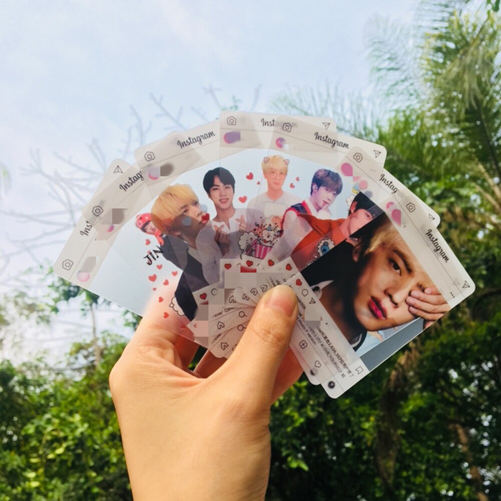 Bangtan Boys Sỉ Kpop Bangtan Boys Ngay Trong Suốt Lomo Card Bưu Thiếp Album Mới Lomo Card In Hình Thẻ