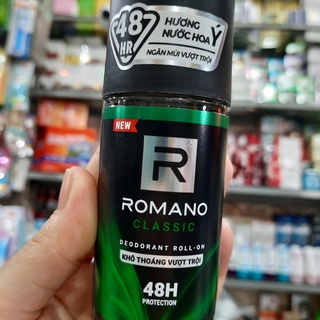 Lăn khử mùi Romano Classic chai 50ml