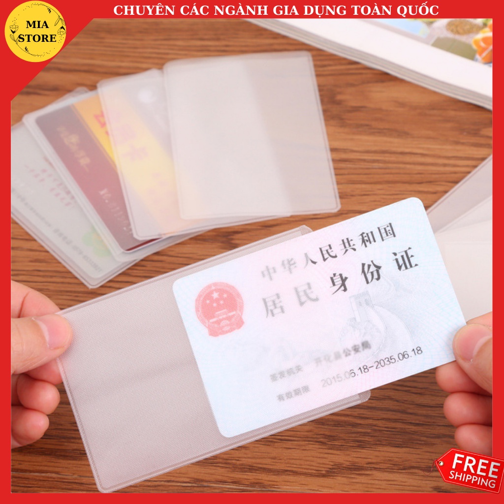 Túi Đựng Card / Thẻ ATM/ CMND Trong Suốt Giá rẻ