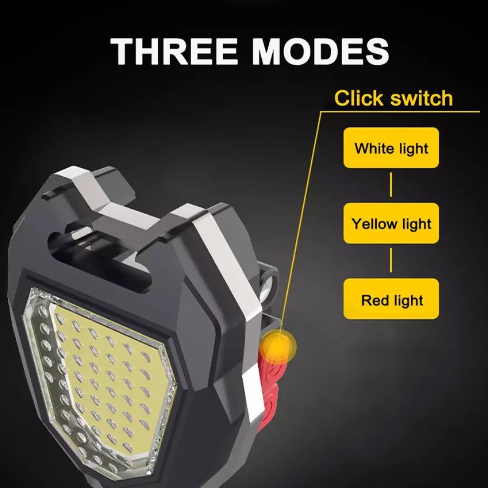 Đèn pin LED móc khoá đeo cổ bỏ túi mini đa năng Đèn bin cob siêu sáng đa năng kèm mở chai và sạc tích điện USB