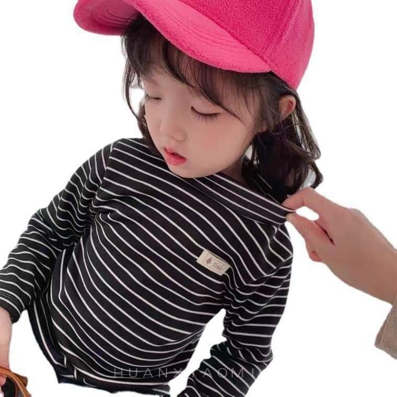 ❌SZ 80-120❌ ÁO NỈ LÓT LÔNG CỔ CAO CHO BÉ | BigBuy360 - bigbuy360.vn