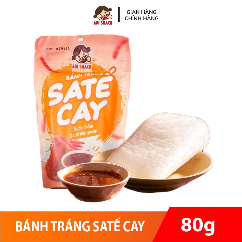 BÁNH TRÁNG SATE CAY