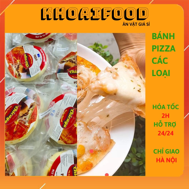 BÁNH PIZZA PHÔ MAI vị bò LÀM SẴN VÀ ĐỒ LÀM PIZZA TẠI NHÀ CHO BÉ