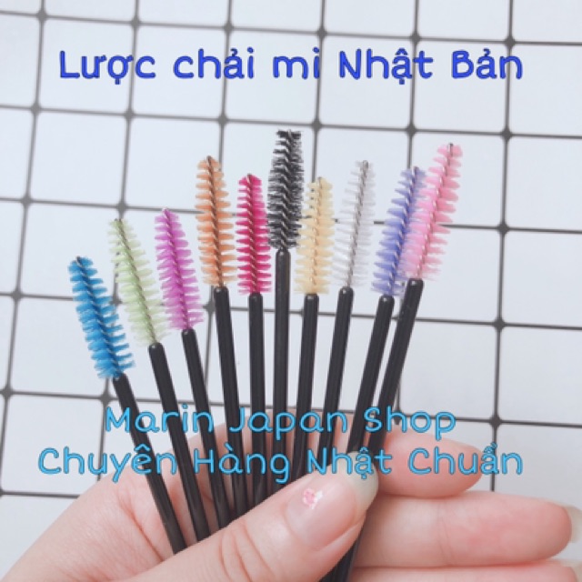 (Nội địa Nhật,siêu rẻ) Chổi chải mi,chân mày hàng nội địa Nhật Bản