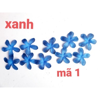 set 10 cánh hoa vải các màu