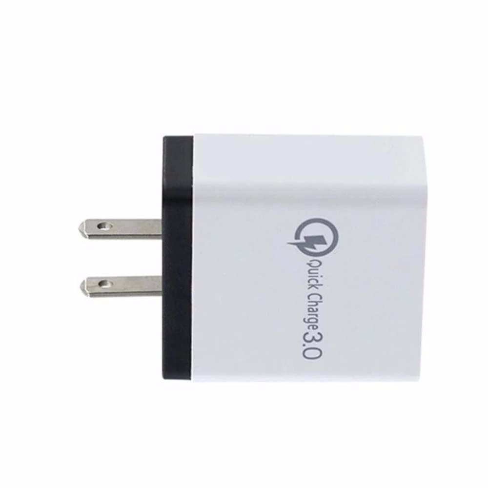 Củ sạc nhanh bằng nhựa nhiều màu cho Xiaomi Huawei 4 cổng USB