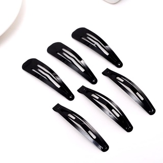 Vỉ 12 Kẹp Tóc Bấm Màu Đen