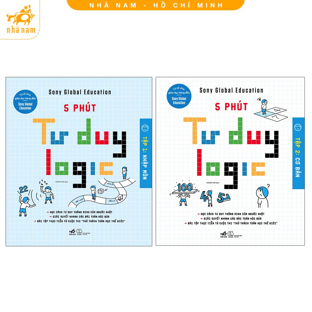 Sách - Combo 5 phút tư duy (2 tập) (Nhã Nam HCM)