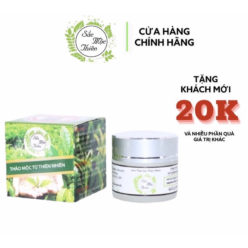 Gel Lô Hộ Xóa Thâm Quầng Mắt Sắc-Mộc-Thiên - Chiết Xuất 100% Từ Thiên Nhiên - An Toàn - Hiệu Quả