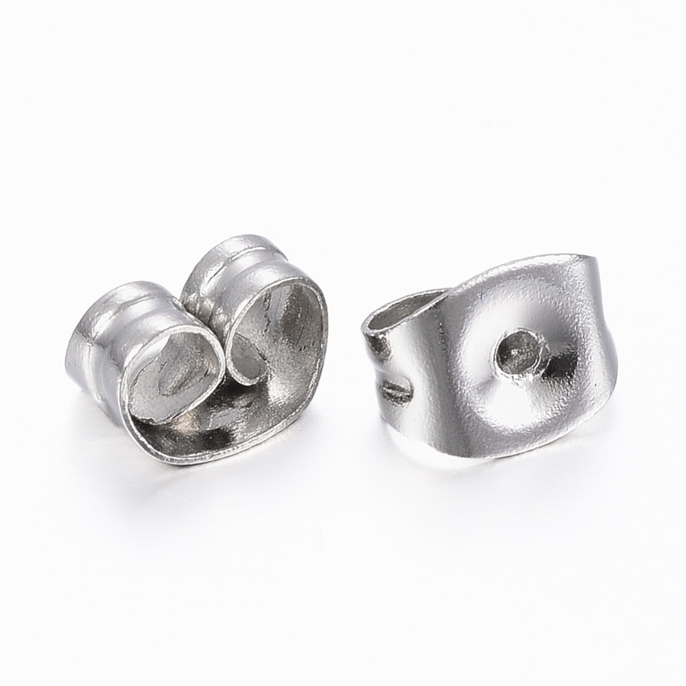 Set 20-200 chốt khuyên tai BENECREAT bằng thép không gỉ 304 mạ nhiều màu