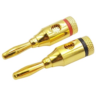 [HCM] Jack bắp chuối 4mm mạ vàng