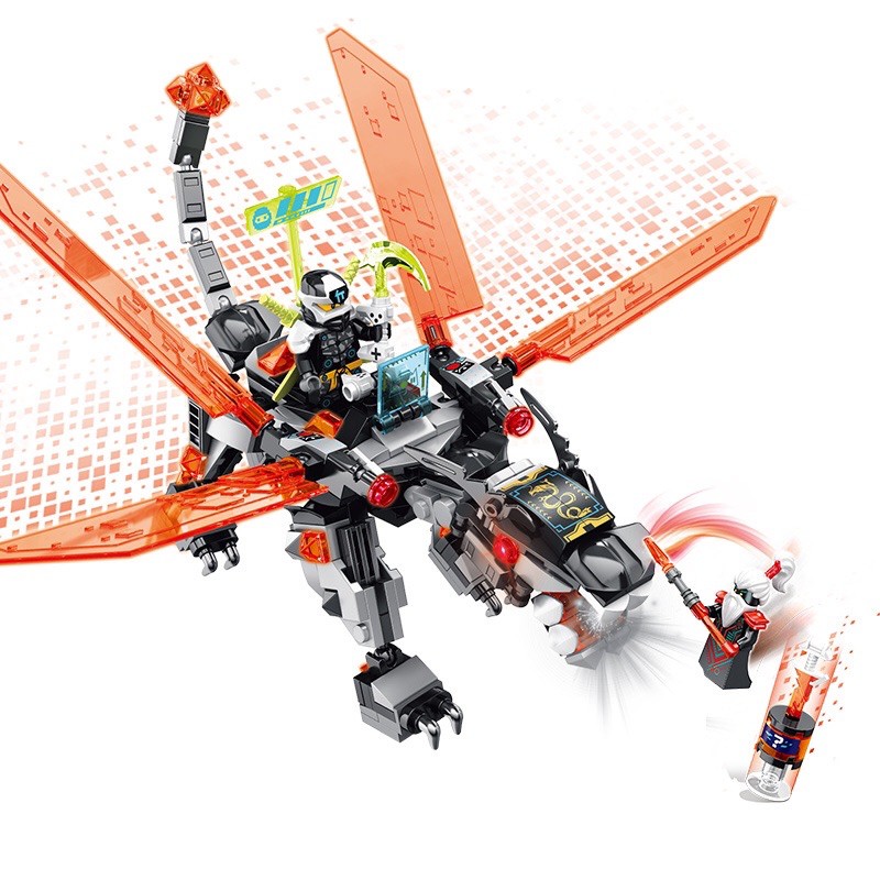 ✨ Lắp Ráp 4 Mẫu Rồng Ninjago Mẫu Mới MG188✨