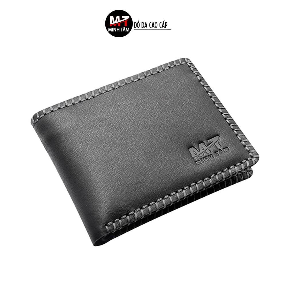 Ví nam Minh Tâm da bò , may viền thủ công MT501-08