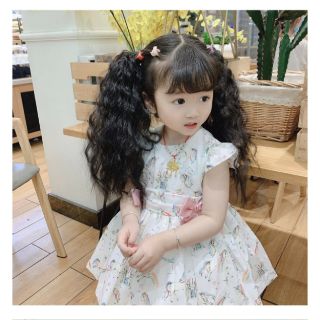 Tóc gỉa nữ cột 😇FREESHIP😇 Tóc giả cột xù cho bé