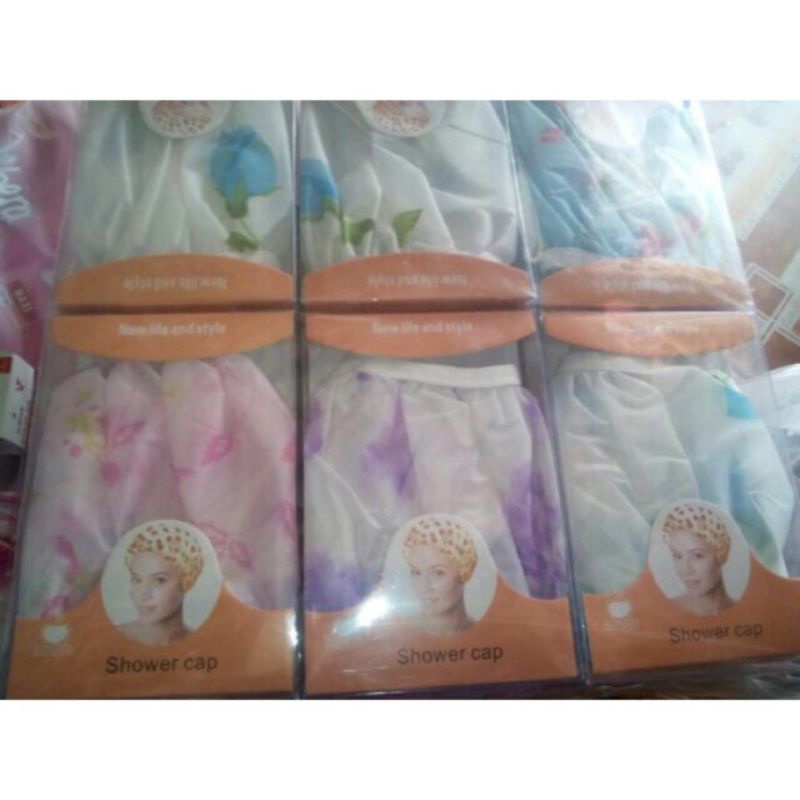 Mũ tắm chụp tóc vải von